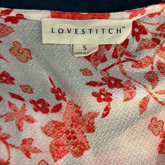 𝅺LOVESTITCH Boho Peasant Top With Bell Sleeves - Picture 8 of 8